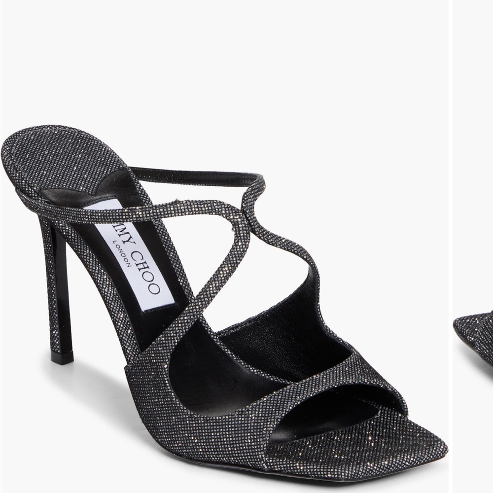 Jimmy Choo Glittering Black Heels